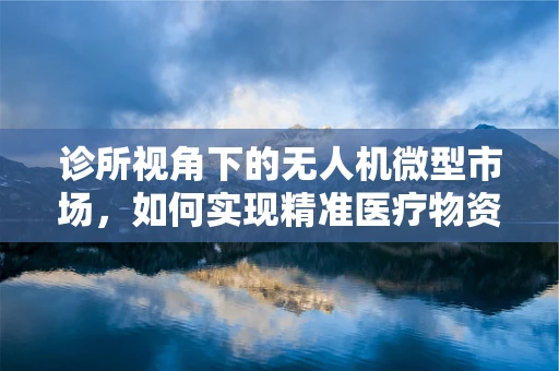 诊所视角下的无人机微型市场，如何实现精准医疗物资的快速配送？