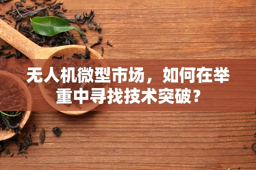 无人机微型市场，如何在举重中寻找技术突破？