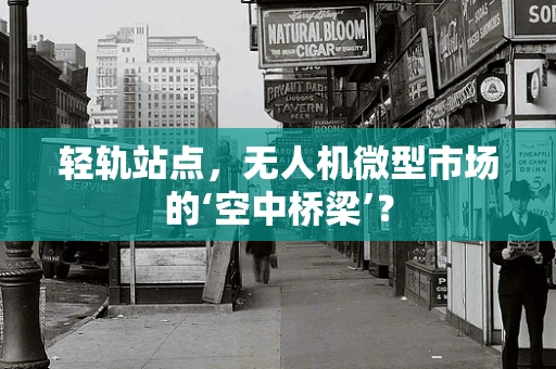 轻轨站点，无人机微型市场的‘空中桥梁’？