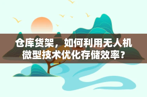 仓库货架，如何利用无人机微型技术优化存储效率？