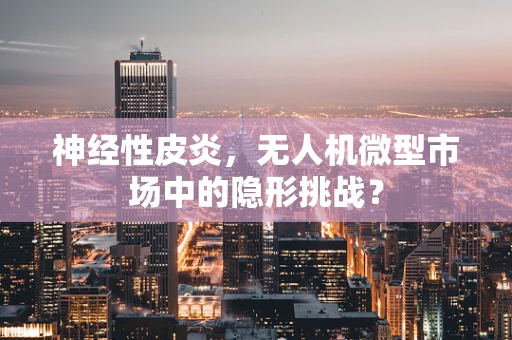 神经性皮炎，无人机微型市场中的隐形挑战？