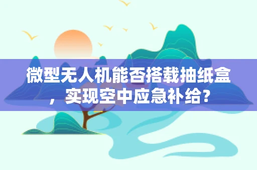 微型无人机能否搭载抽纸盒，实现空中应急补给？