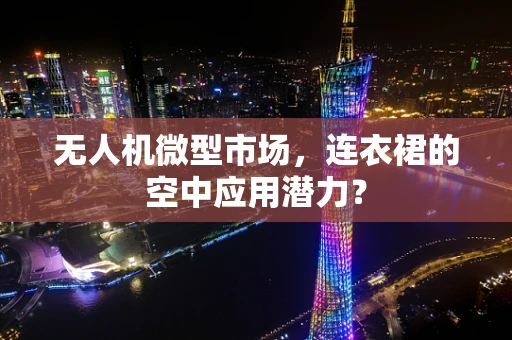 无人机微型市场，连衣裙的空中应用潜力？