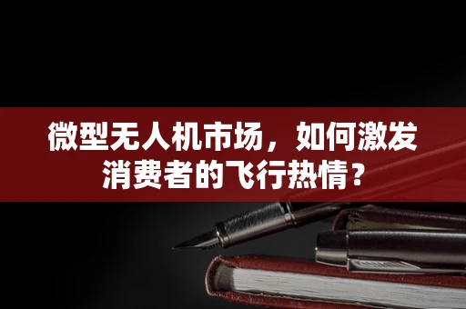 微型无人机市场，如何激发消费者的飞行热情？