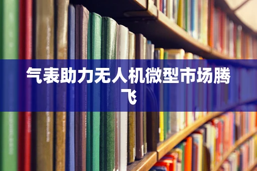 气表助力无人机微型市场腾飞